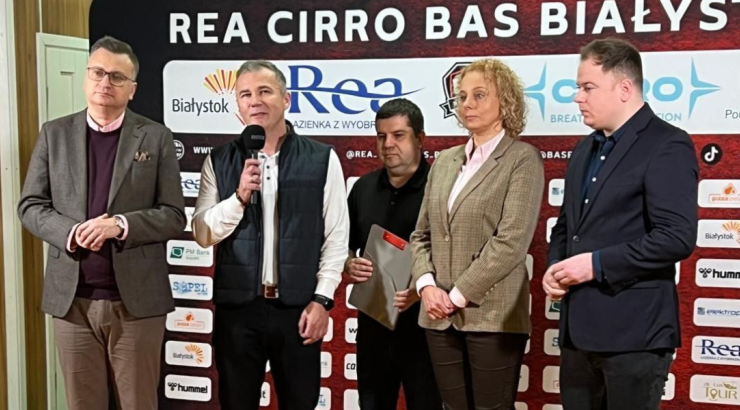 CIRRO sponsorem tytularnym BAS Białystok – nowy etap współpracy